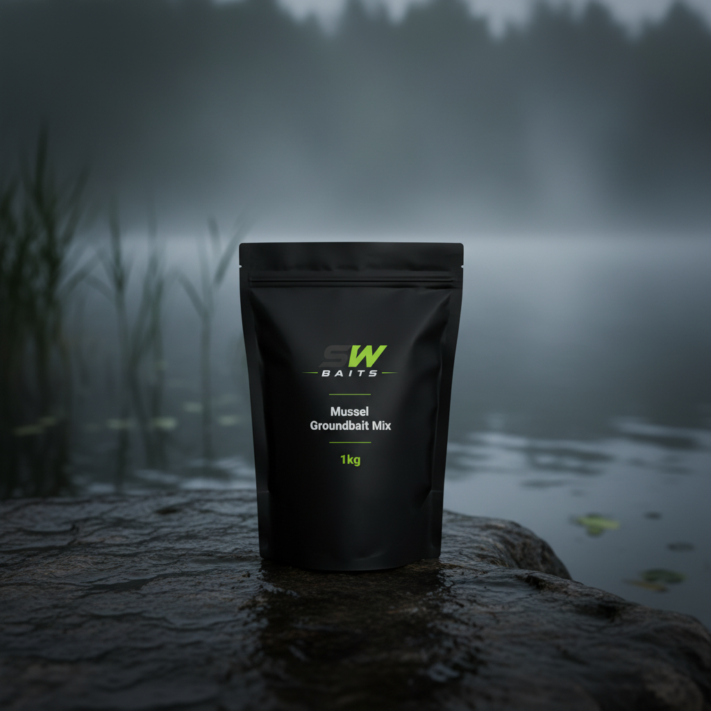 SW Baits Mussel Groundbait Mix — 1kg